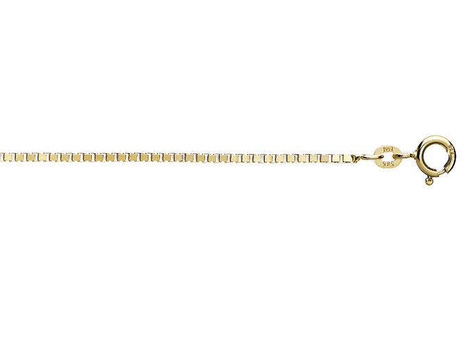 Hovedbilde Veneziansk kjede 50 cm 1,4mm (585)