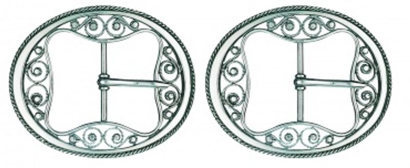 Bunadsølv Skospenner 021100