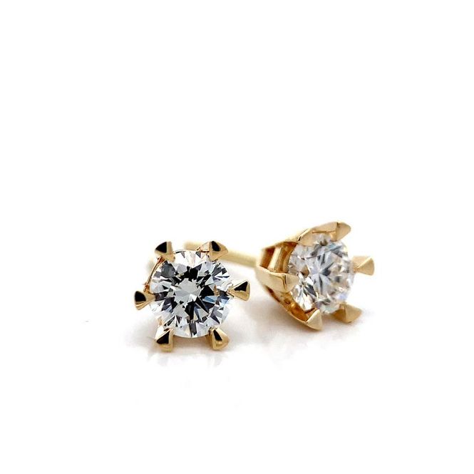 Hovedbilde Enstens Diamantøredobber 0.60 carat tw.vs GIA