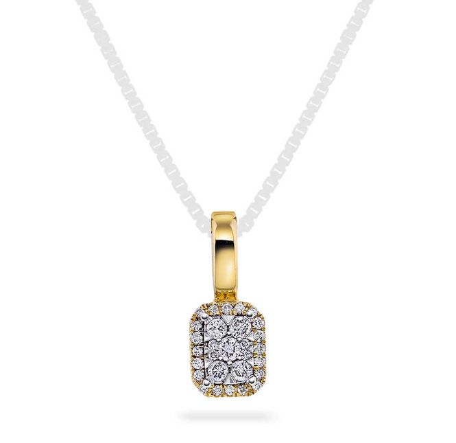 Hovedbilde Diamantsmykke Pan Jewelry 0.15 carat