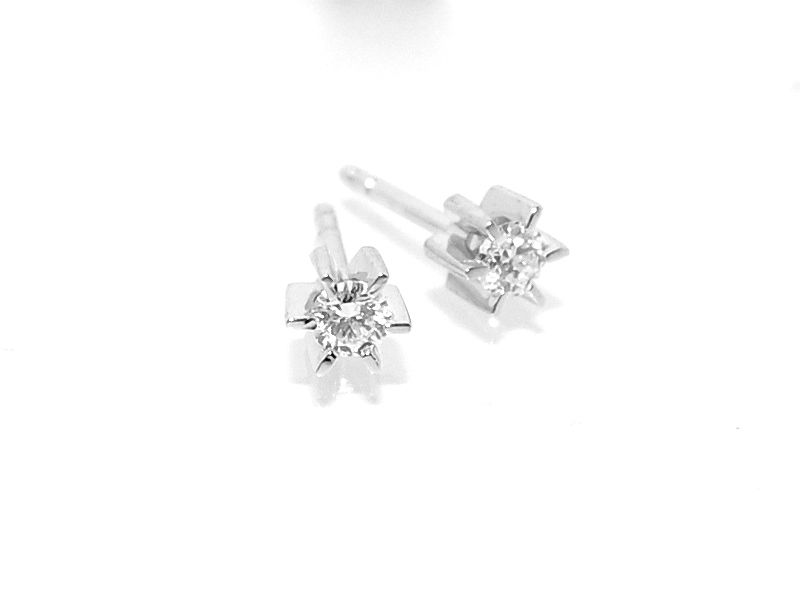 Diamantøredobber SuperDeal med diamanter 0.20 carat w.si