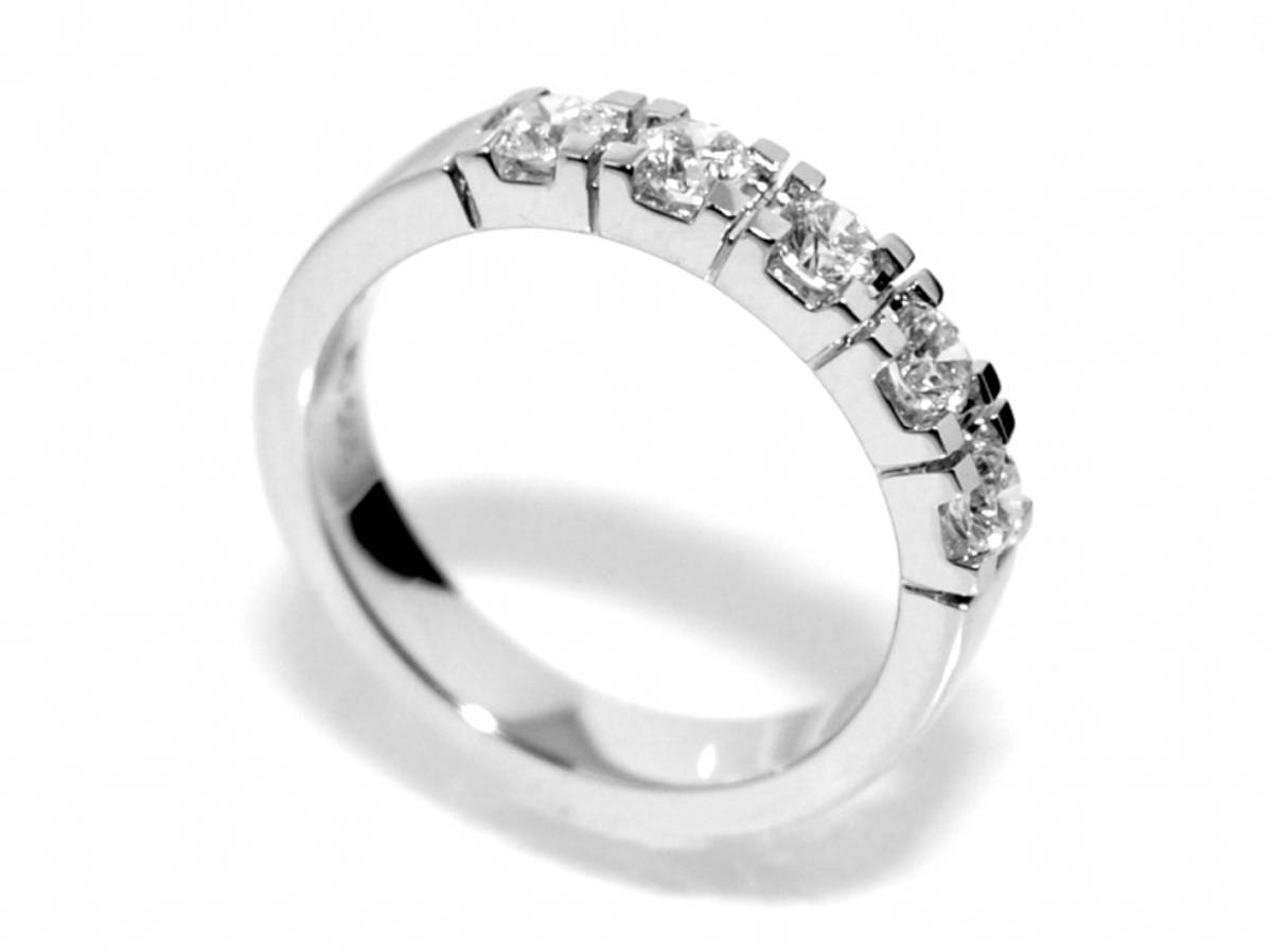 Forlovelsesring med diamanter 0.50 carat w.si