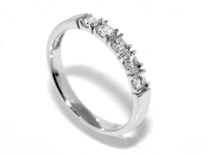 Hovedbilde Forlovelsesring dame med diamanter 0.25 carat ...