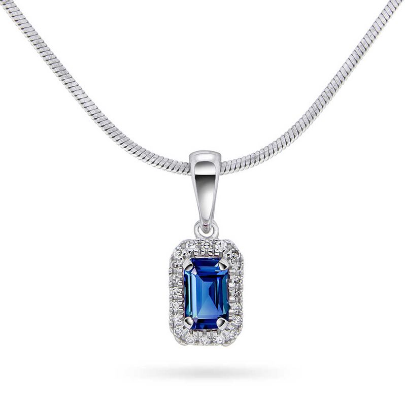 Safir smykke 0.05 carat w.si