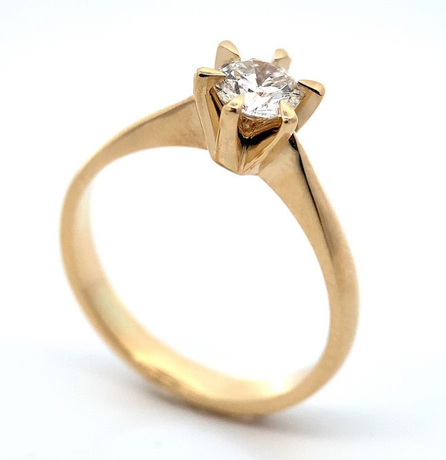 Hovedbilde Enstens Diamantring 0.40ct tw.si GIA