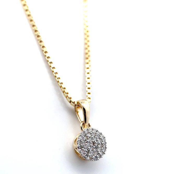 Hovedbilde Diamantsmykke 0.10 carat w.si