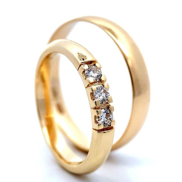 Hovedbilde Forlovelsesringer SuperDeal gult gull 0.21 carat ...