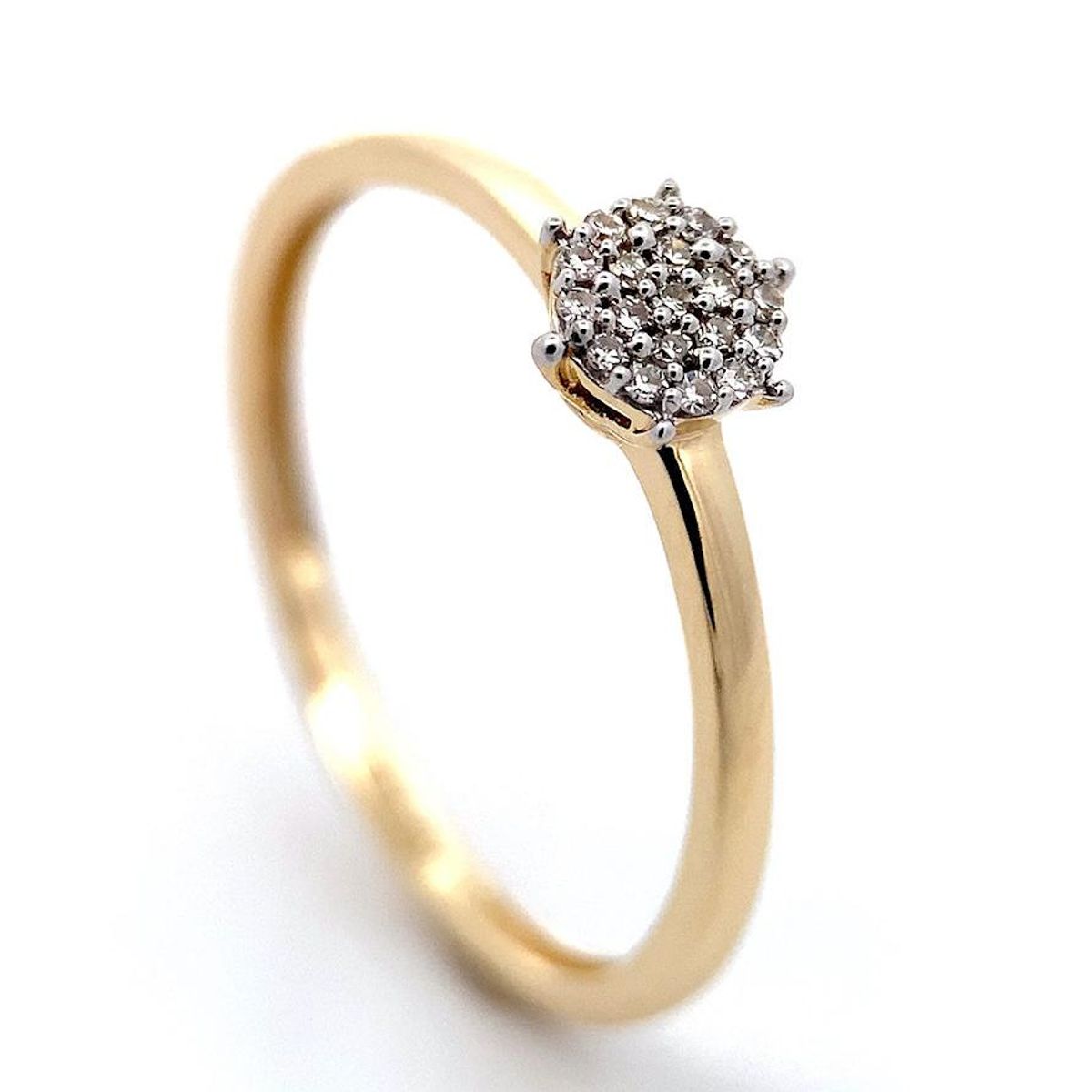 SpesialPris! Diamantring 0.06ct w.si