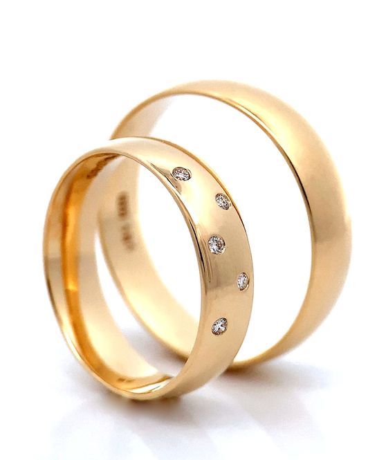 Hovedbilde SUPERDEAL! Forlovelsesringer med diamanter 0.05 ...