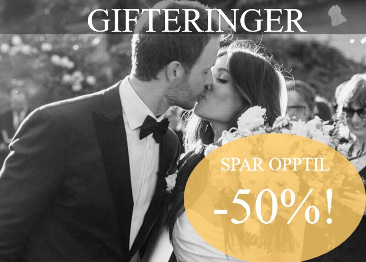 Se våre eksklusive gifteringer. Alle typer gifteringer finner du hos oss, hundrevis av modeller i vårt fantastiske sortiment. Kjøp på nett og spar 30-50%. Finn deres drømme-ringer hos Mingullsmed.no. Vi selger gifteringer sett, men du kan også bestille enkeltvis eller i kombinasjon. Utforsk også våre elegante kolleksjoner av gifteringer hvitt gull eller gifteringer med diamanter. Alle spesielle og i 14 karat skinnende gull. I Norge brukes gifteringer på høyre hånd, et symbol på evig troskap.