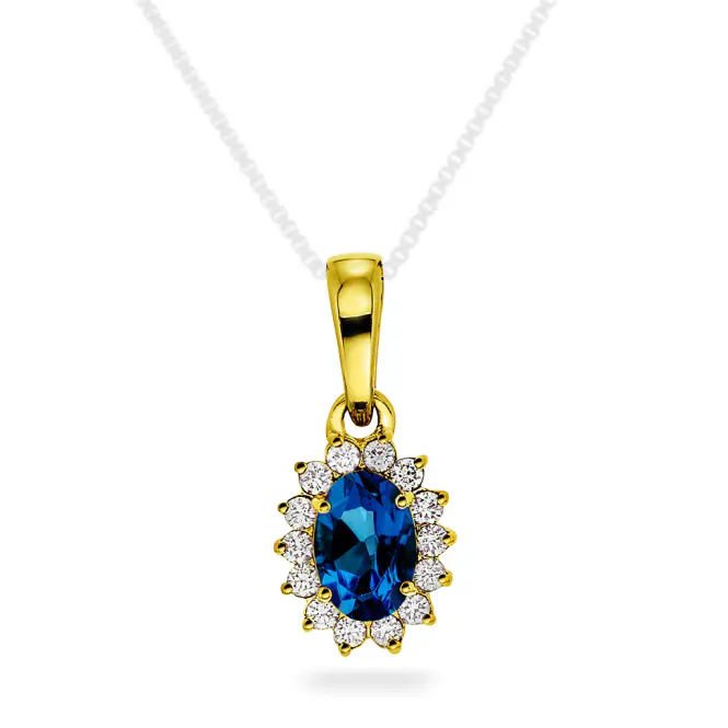Hovedbilde Safir smykke 0.14 carat w.si